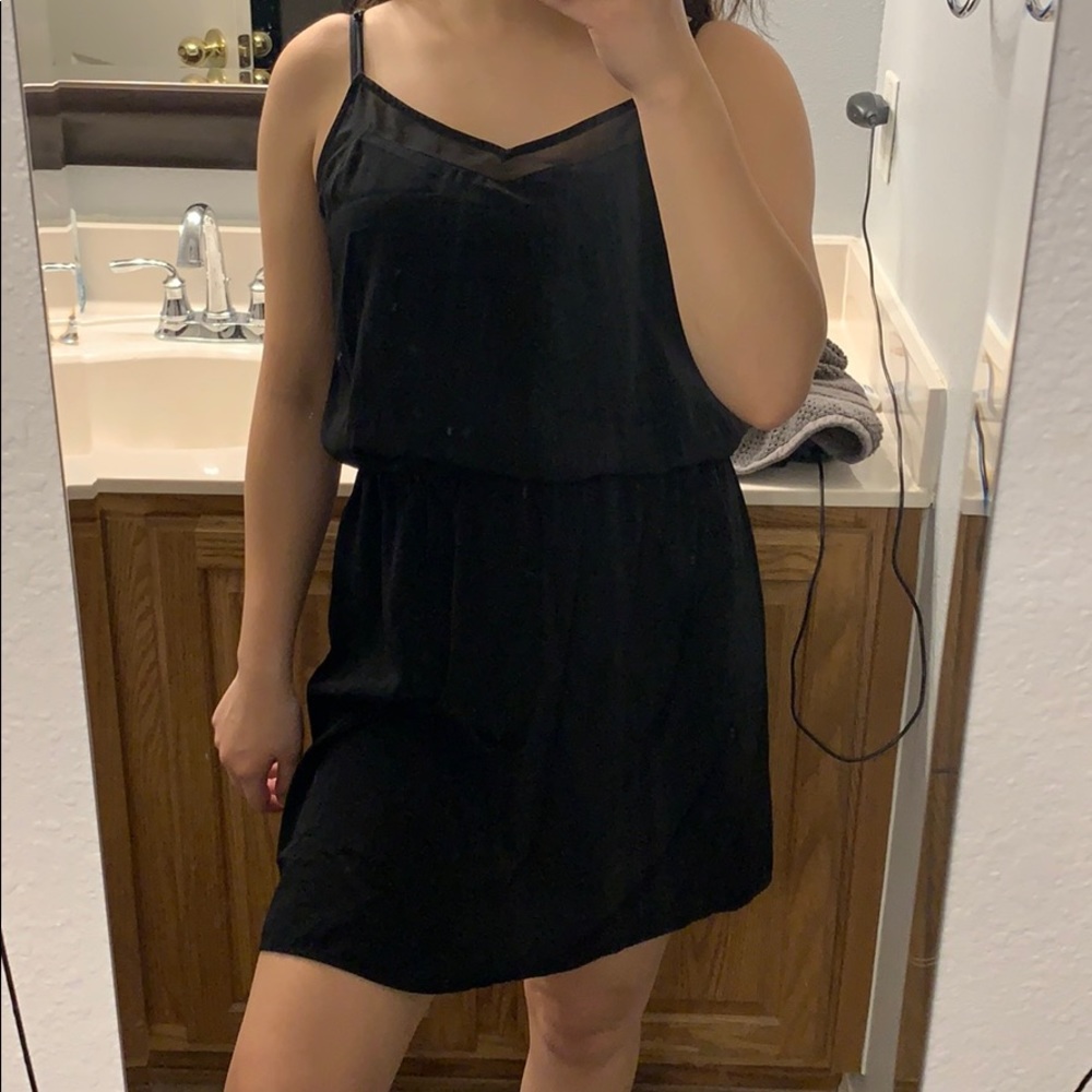 Cute black flowy dress